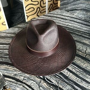 Janessa Leone lightly worn black hat